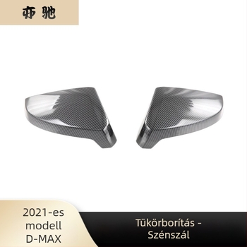 Isuzu D-Max 2021 külső visszapillantó tükörfedél, karcolás elleni dekoratív sáv, módosító alkatrész N