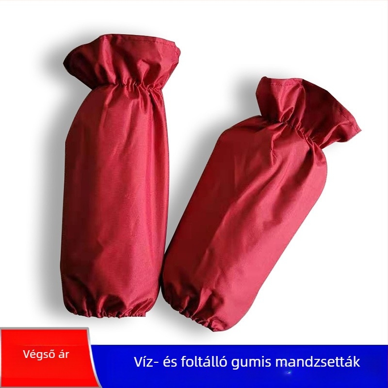 Gyerekeknek szóló PVC ujjvédő mandzsetta – modern, letisztult dizájn, több színben elérhető, vízálló és foltálló, elasztikus mandzsetta, rövid fazon, nagy készlet, testreszabható.