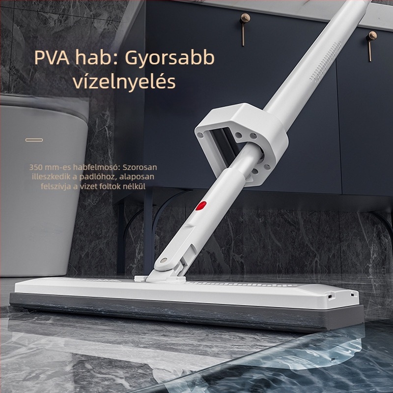 Gumi-gyapot mop fej cseréje, kompatibilis J7/J21/J22/J23, nedvszívó szivacs fej