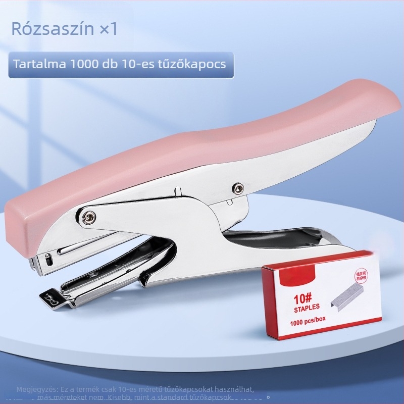 Kézi, hordozható stapler dokumentumokhoz és diákprojektekhez