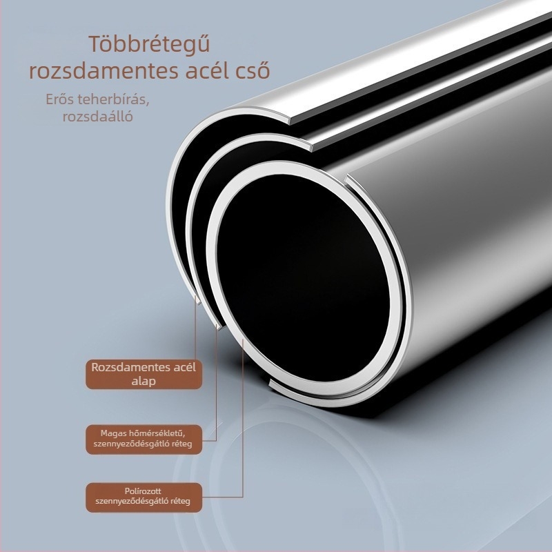 Fúrásmentes teleszkópos rúd balkonra, ruhaszárításra, függöny- és fürdőszobai rúd