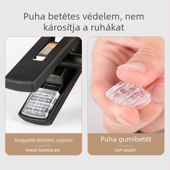 Műanyag ruhára akasztható nadrág- és szoknyakasztó készlet klipszekkel, nyom nélkül, JK stílus, otthoni gardrób