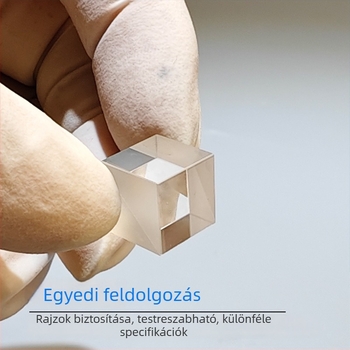 Ragasztott optikai prizma K9 üveg lézeres kolimációs képalkotó rendszer – alapkomponens achromát prizmával