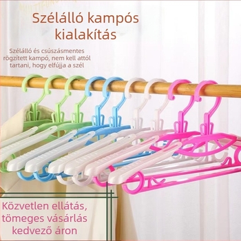 Otthoni használatra szánt teleszkópos ruhatartó, többfunkciós, foltmentes szárításhoz, csúszásmentes, nagy akasztó a gardróbhoz