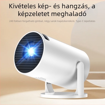 1080p otthoni használatú mini Android mozi projektor Y200 - hordó alakú projektor hálószobába