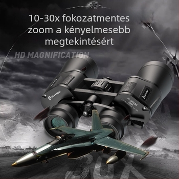 Thunder Dragon Blade 10-30x50 változtatható nagyítású binokulár, magas felbontású, professzionális kategória kültéri koncertekhez