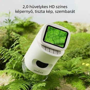 Hordozható digitális mikroszkóp kijelzővel gyermekek számára csillagászati tudományos kísérletekhez, modell 3011