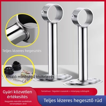 304 rozsdamentes acél ruhaszárító rúd, egybeépített, mennyezeti szerelésű balkonyhoz, otthoni használatra