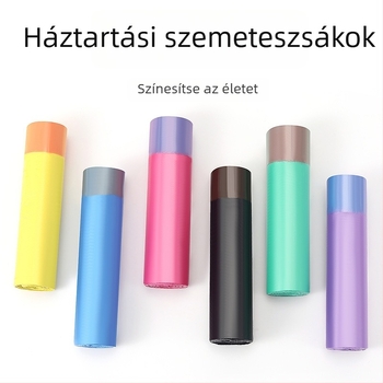 Húzózsinóros szemeteszsákok, extravastagok, nagy méret, fekete, 300 darab