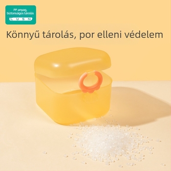 Rushan Baby rágó- és cumi tároló doboz, porálló, multifunkcionális baba rendező