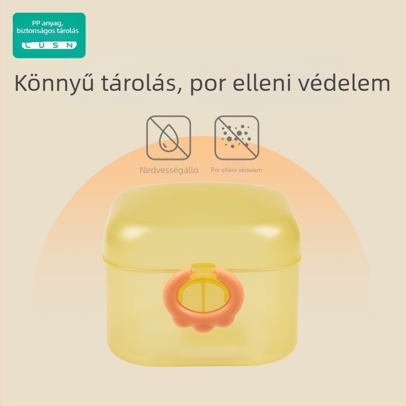 Rushan Baby rágó- és cumi tároló doboz, porálló, multifunkcionális baba rendező