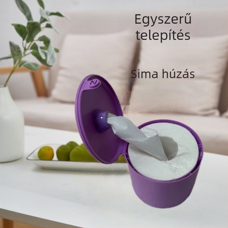 Középső szívófejes asztali papírzsebkendő-doboz szállodák, panziók és éttermek számára