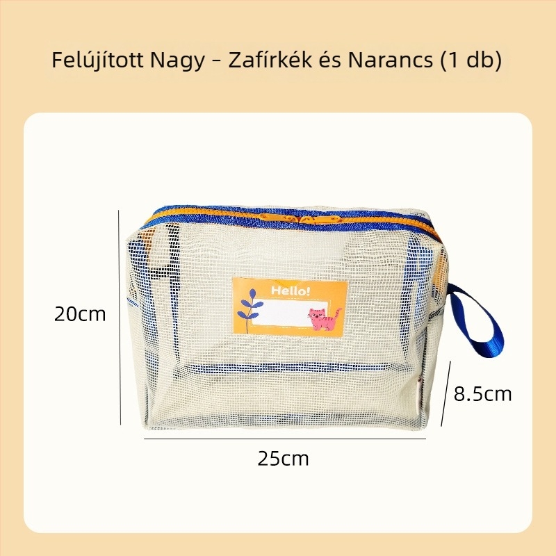 Nagy kapacitású puzzle-tároló táska gyerekeknek — cipzáros rendező a játékok rendezéséhez