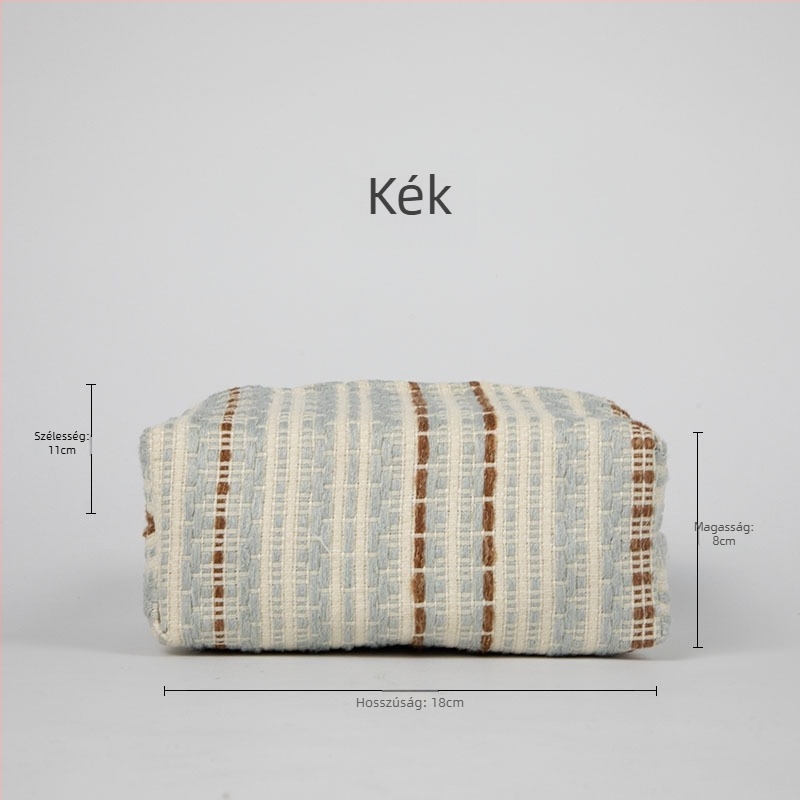 Texturált zsebkendősdoboz, zsebkendő tartó, zsebkendő tok, nappalira készült textil zsebkendőtasak, skandináv stílusú textile tárolás