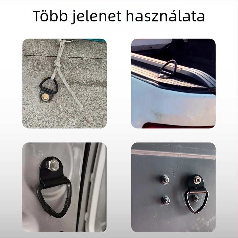 D-típusú padlóhorgos a rakomány rögzítéséhez teherautók és konténerek számára