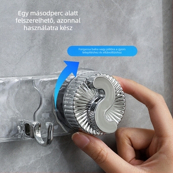Erős teherbírású fali szívókampók sorozat – fürdőszoba és konyha, fúrás nélkül