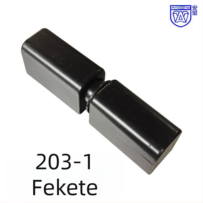 203-1 Vastított cinkötvözetes ajtópánt elektromos szekrényhez, anodizált felülettel, egyoldalúan leválasztható