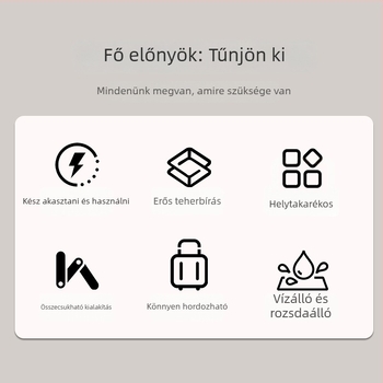 Ajtó mögötti összecsukható ruhaszárító állvány, falra szerelhető, fúrás nélkül, láthatatlan utazó fogas – kollégiumi használatra