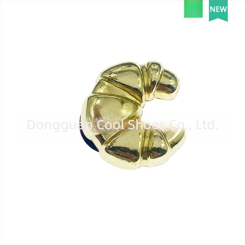 Carlochi fém virág alakú dísz rhinestone kövekkel Crocs-stílusú papucsokhoz
