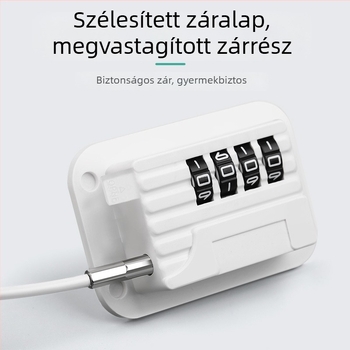 Mary ablakzár korlátozóval – alumínium ötvözet, nyíló és csúszó ablakokra, gyermekbiztonság