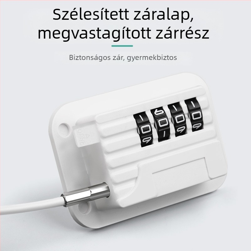 Mary ablakzár korlátozóval – alumínium ötvözet, nyíló és csúszó ablakokra, gyermekbiztonság