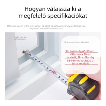 Top Valley 8088 ütközésgátló blokk műanyag-ötvözet ablakokhoz és ajtókhoz, 10 darabos készlet, csúszó ablakokhoz rögzítő műanyag csat