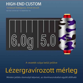 Horgász ólom súlyok – kettős mag, puha mag, nagy tételű csomag