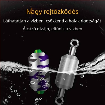 Horgász ólom súlyok – kettős mag, puha mag, nagy tételű csomag