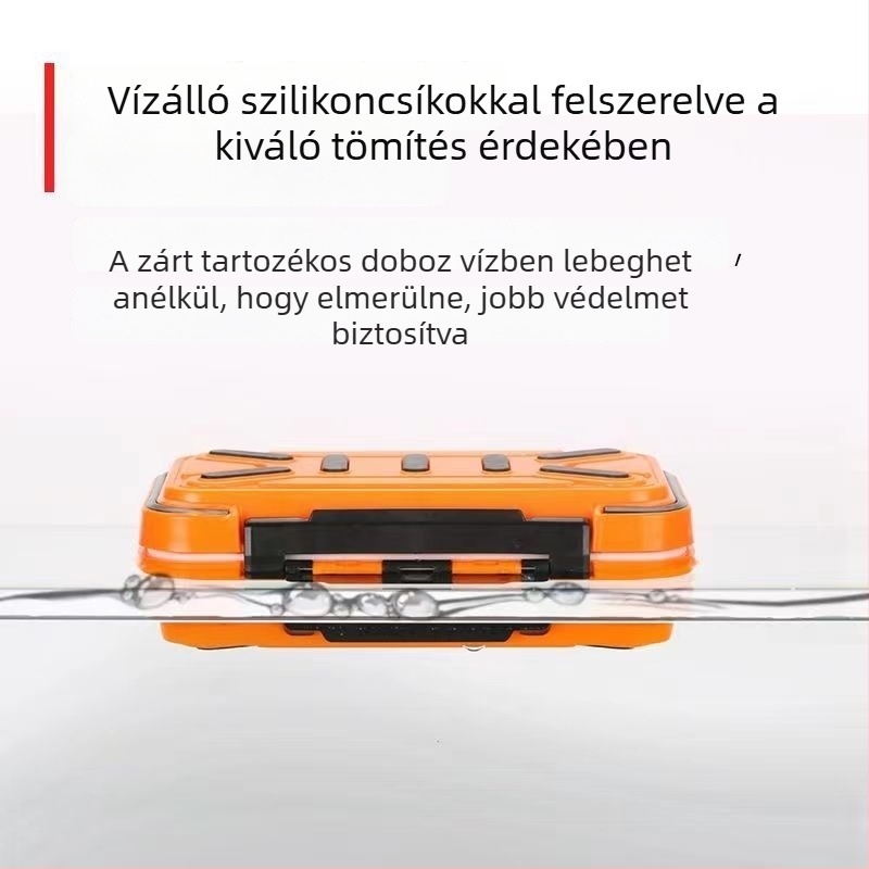 Új modell vízálló horgász kellékdoboz — műcsali doboz, horogtároló és csalihordozó