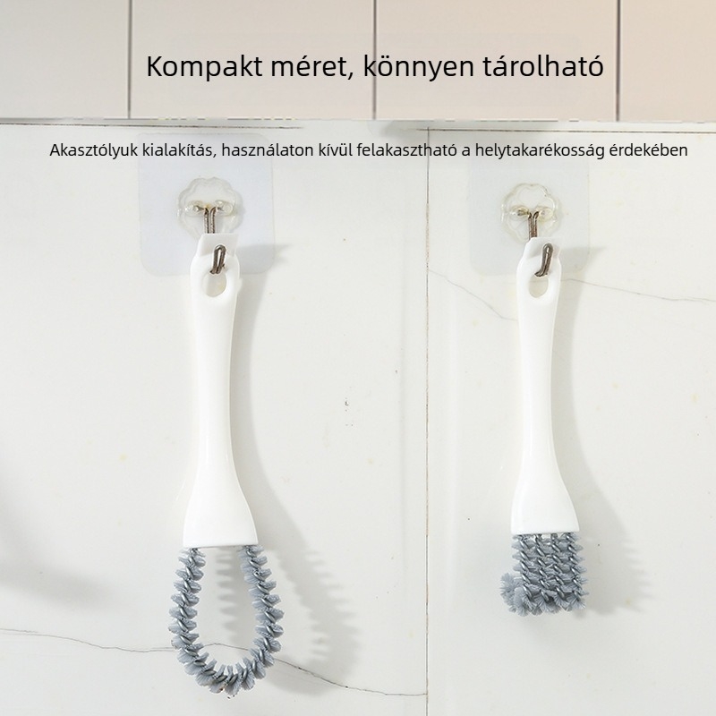 Konyhai többfunkciós fazék tisztító keféje keskeny résekhez