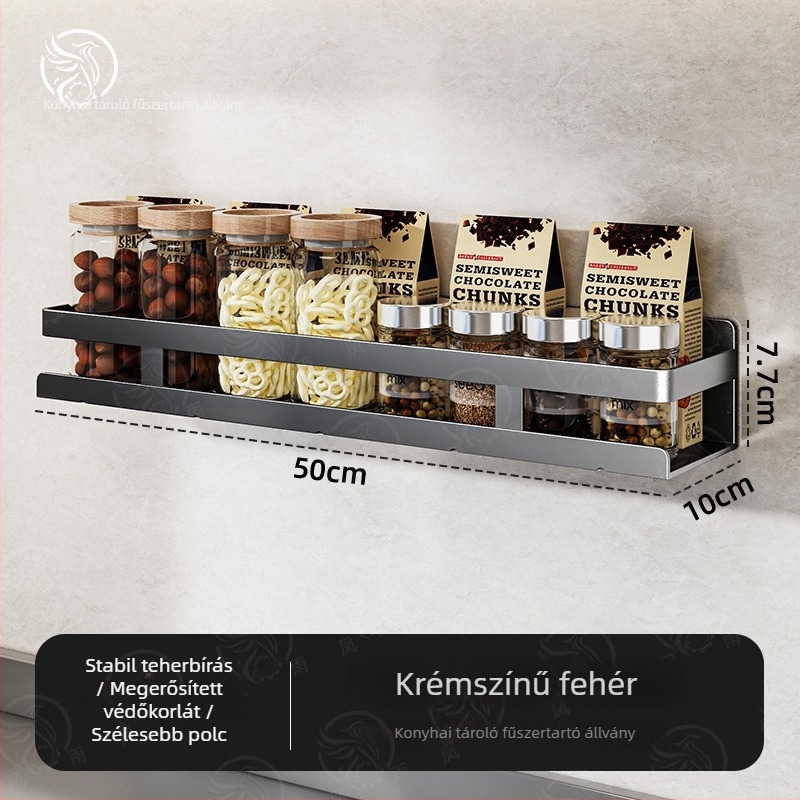 Modern minimalist falra szerelhető fűszerszett kerámiás üvegekkel