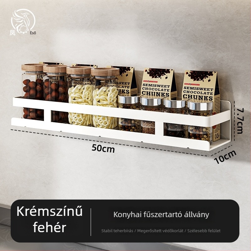 Modern minimalist falra szerelhető fűszerszett kerámiás üvegekkel