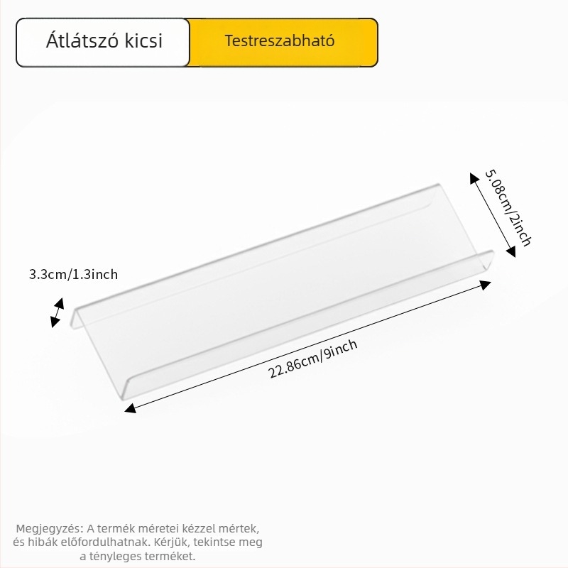 Akril fűszertároló állvány, konyhai fiók rendező, több szintű fűszeres üveg tartó