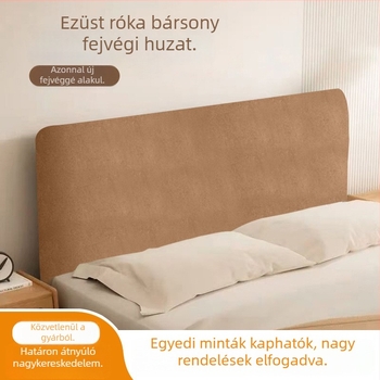 Ágyfejtámla huzat, porvédő, univerzális, rugalmas, modern minimál stílus