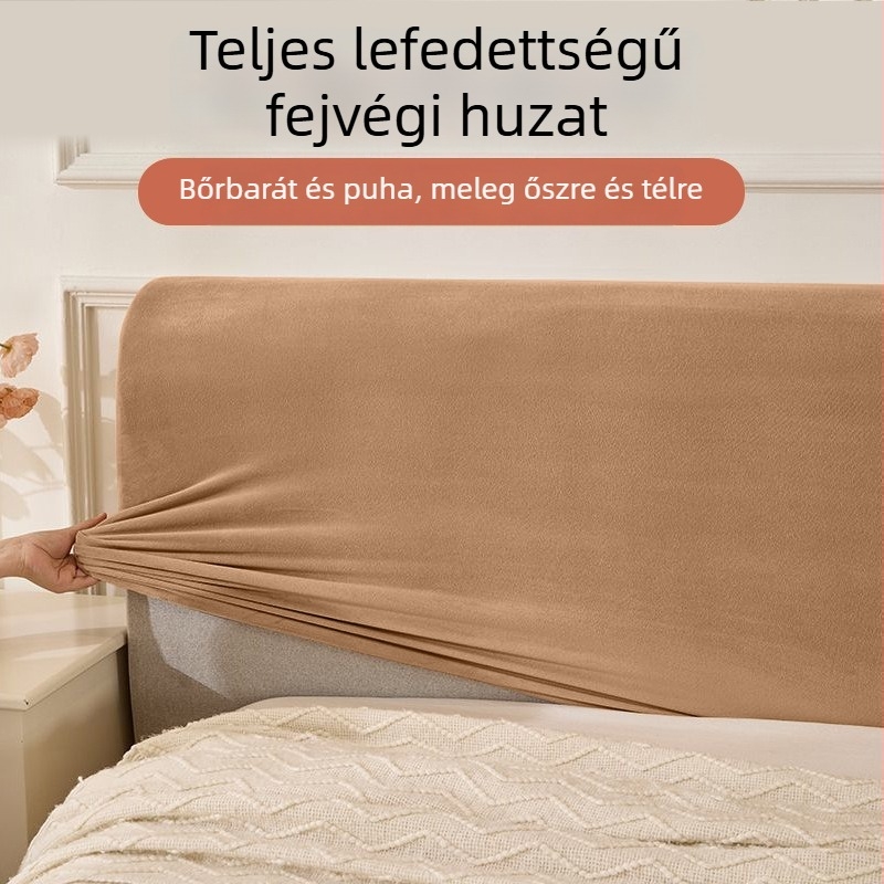 Ágyfejtámla huzat, porvédő, univerzális, rugalmas, modern minimál stílus