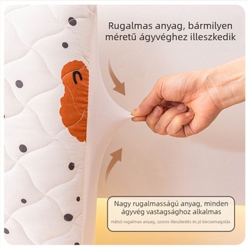 Vízben mosott pamut éjjeli szekrény huzat, teljes lefedettség, porvédő, vastított kivitel, ütésálló, friss minimalist stílus