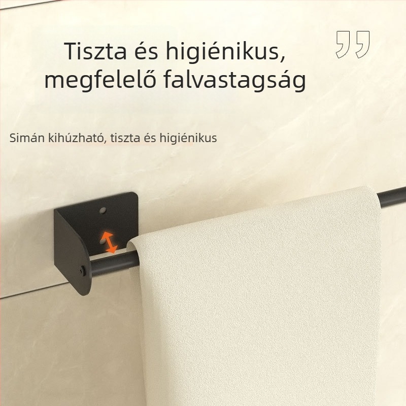 Falra szerelhető rozsdamentes acél tárolóállvány fóliához, konyhai papírtörlőhöz, tekercs papírokhoz, rongyokhoz és olajat felszívó papírokhoz