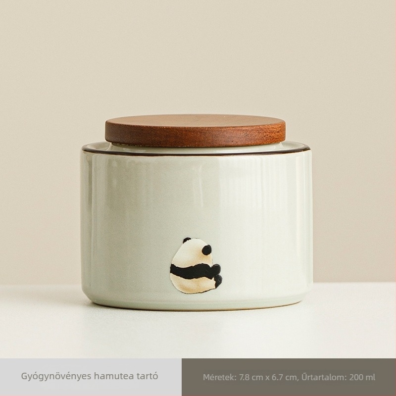 Kerámiás zárható teás doboz, kis méret, Pu'er, fekete és zöld tea, logóval ellátott ajándékcsomagolás, hordozható Longjing