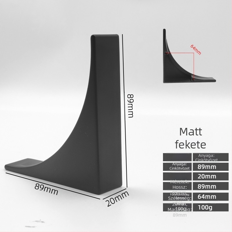 Pár fogantyú cinkötvözetből ruhásszekrényhez és szekrényekhez – modern minimalist dizájn