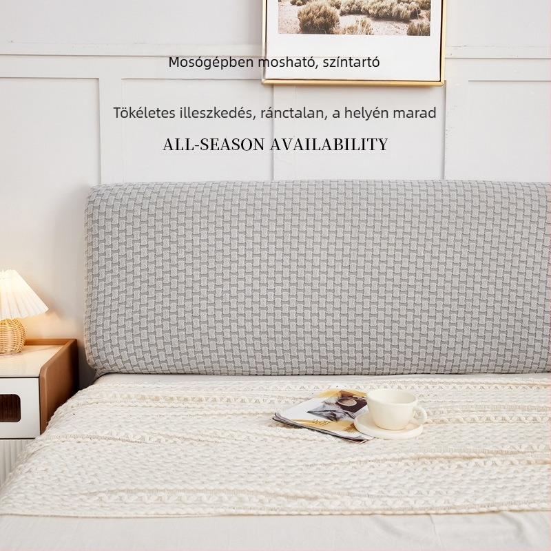 Univerzális oldalsó ágytakaró puha párnázással, levehető és mosható porvédő huzat