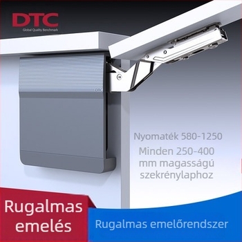 DTC Top-Stays szekrényajtó gázrugós emelő, SQ sorozat, nehéz kivitel, szerelés nélküli