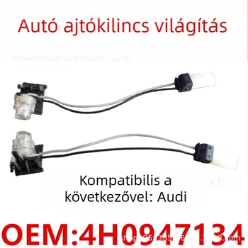 Audi A6/A7/A8/Q7 külső kilincs LED világítás – 4H0947133A, 4H0947134