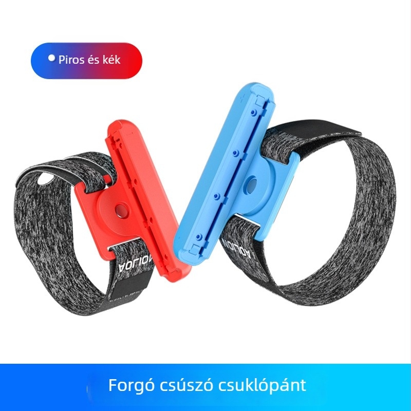 Új Switch játékvezérlő táncos csuklópánt 360°-os forgó Velcro-val