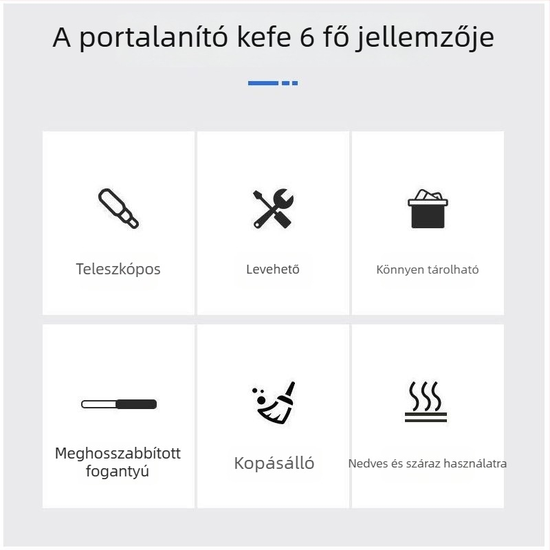 Autó és otthon használható poreltávolító mop készlet – kettős használat