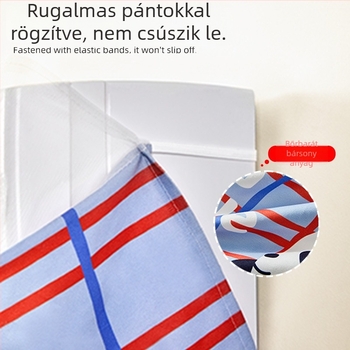 Fali klímabúra karikatúra-digitális nyomtatással, porvédő, otthoni használatra