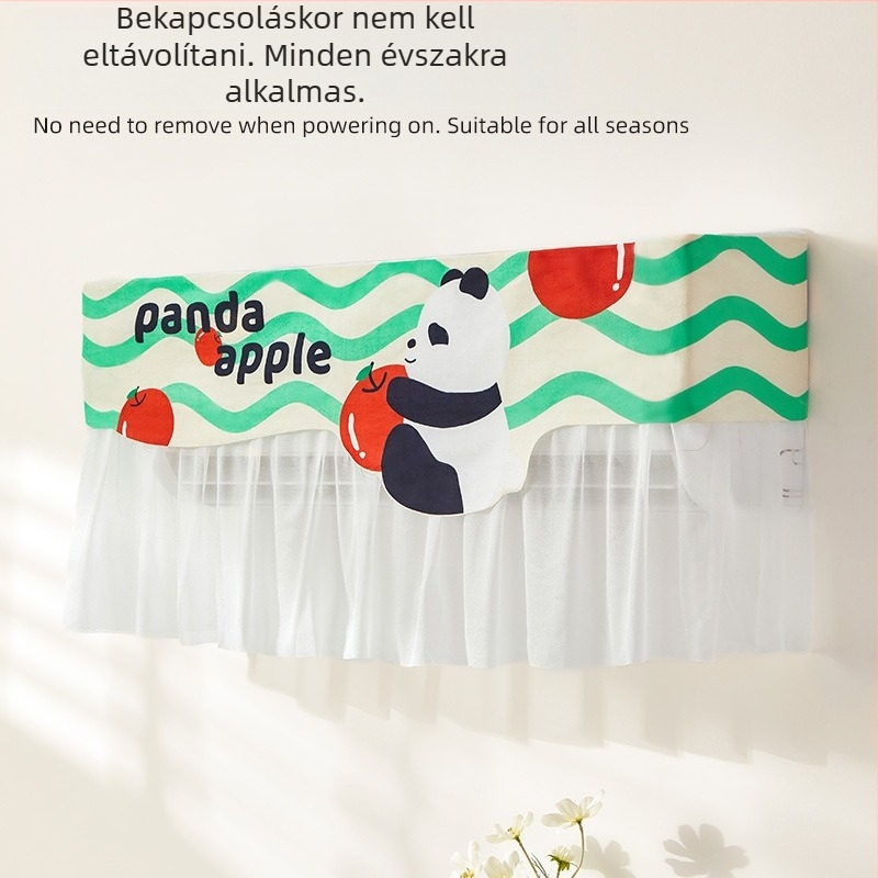 Fali klímabúra karikatúra-digitális nyomtatással, porvédő, otthoni használatra