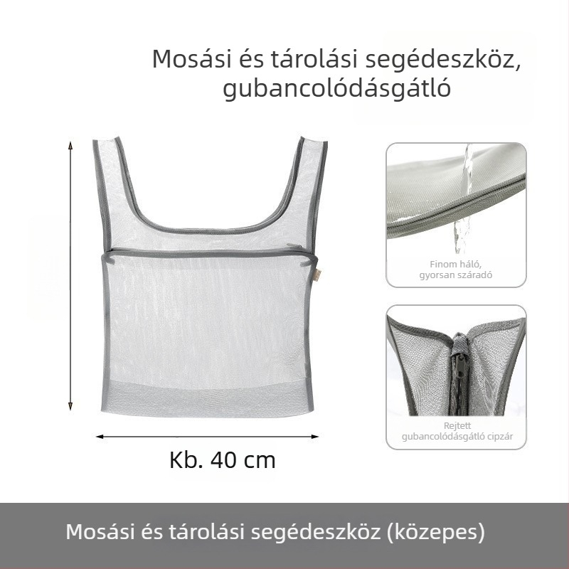 FaSoLa Utazási Tároló Táska Ruhák és Fehérneműk Tárolására, Hordozható Bőrönd Szervező