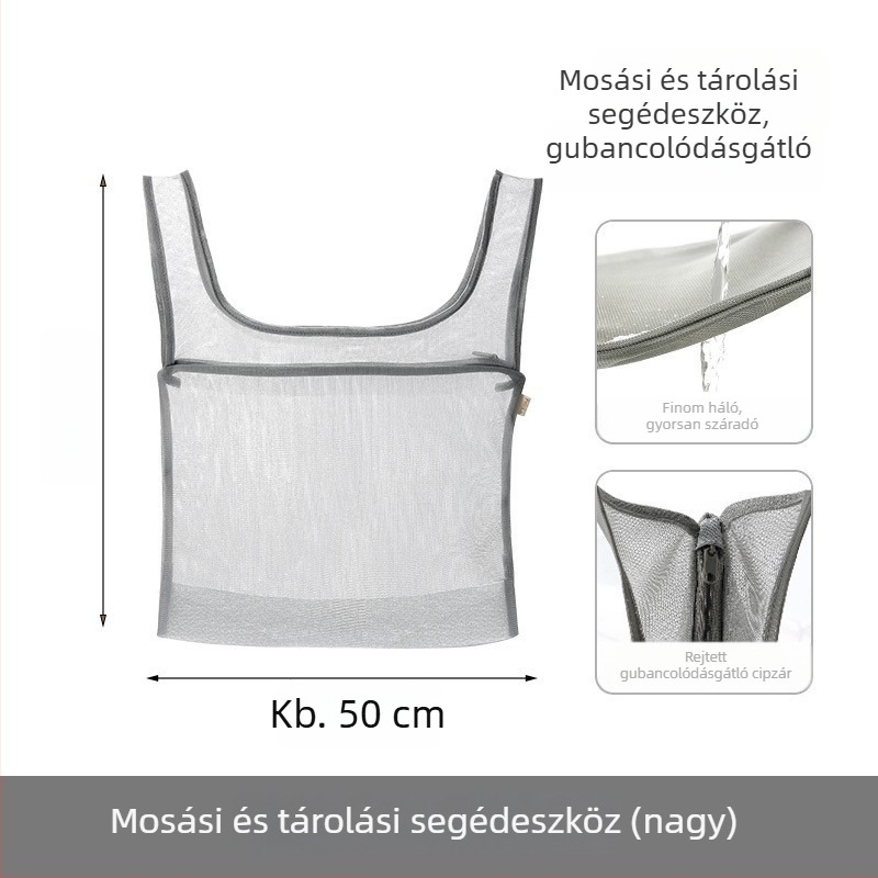 FaSoLa Utazási Tároló Táska Ruhák és Fehérneműk Tárolására, Hordozható Bőrönd Szervező