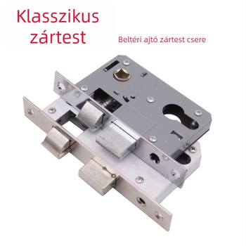 Belső ajtózártest, modell 50, ház vasból, cylinders, csap és csapágy, fa ajtókhoz.