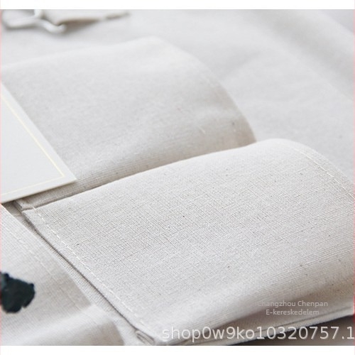 Textil falra akasztható tároló táska, diák kollégiumi használatra, többfunkciós szervező irodai kellékek és kozmetikumok számára